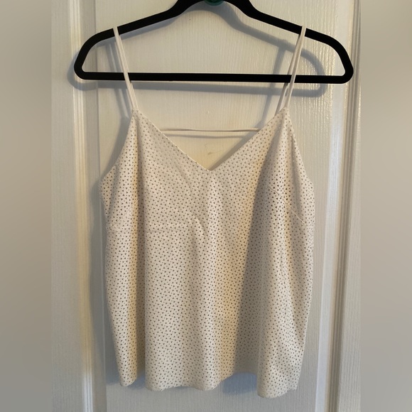 H&M Faux Leather Tank Top - size 8 - Picture 1 of 4